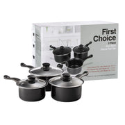 Mtk Housewares Non-Stick Sauce Pan Set 3 Piece