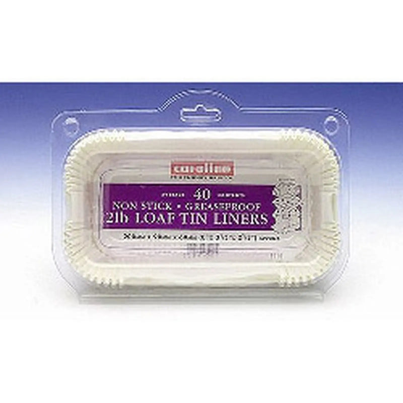 Caroline Loaf Tin Liners (24) 2lb