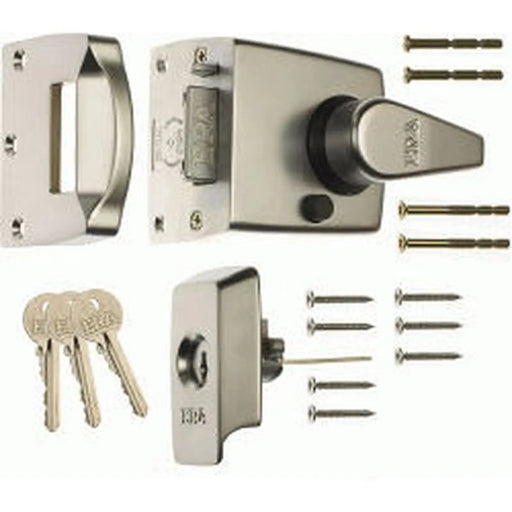 Era BS High Security Nightlatch 60mm Finish: Polished Chrome Body - Chrome Cylinder