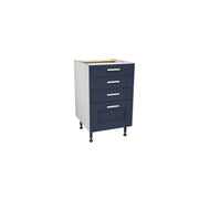 Gower Rapide+ Verona Navy 4 Drawer Base Unit 500mm