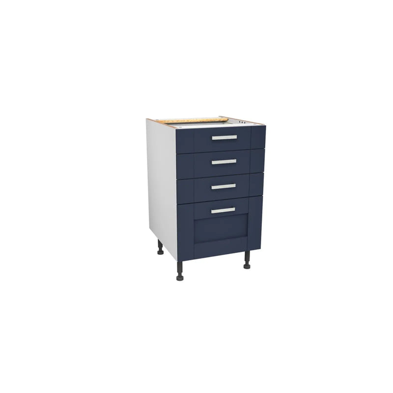 Gower Rapide+ Verona Navy 4 Drawer Base Unit 500mm