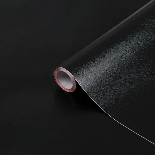 d-c-fix® Self Adhesive Film - Leather Black 90cm x 15m