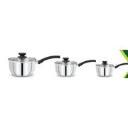 CookSupreme Stainless Steel Saucepan Set 3 Piece