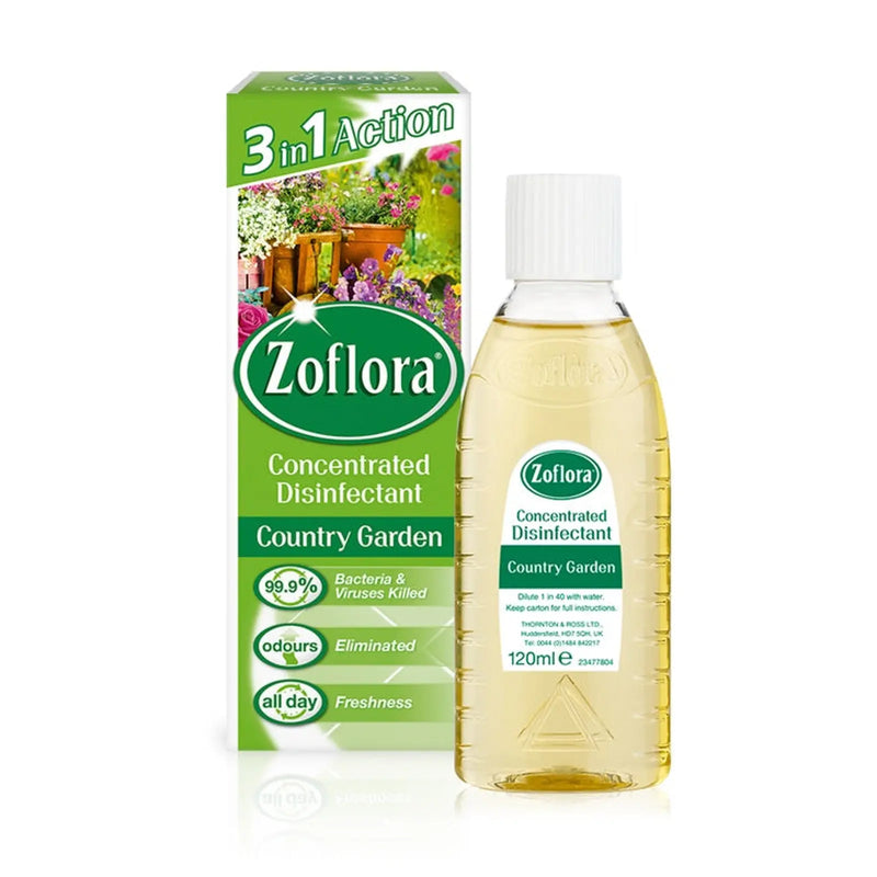 Zoflora Disinfectant 120ml Country Garden