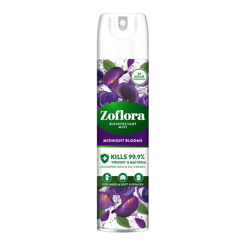 Zoflora Disinfectant Mist Aerosol 300ml Midnight Blooms