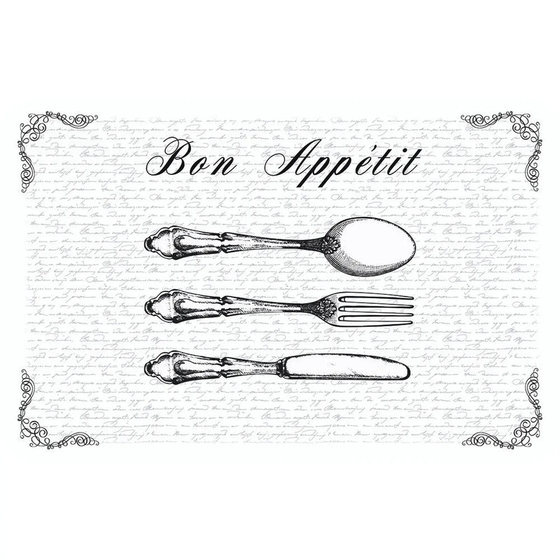 d-c-fix® Bon Appetit Transparent Placemat Pack 12