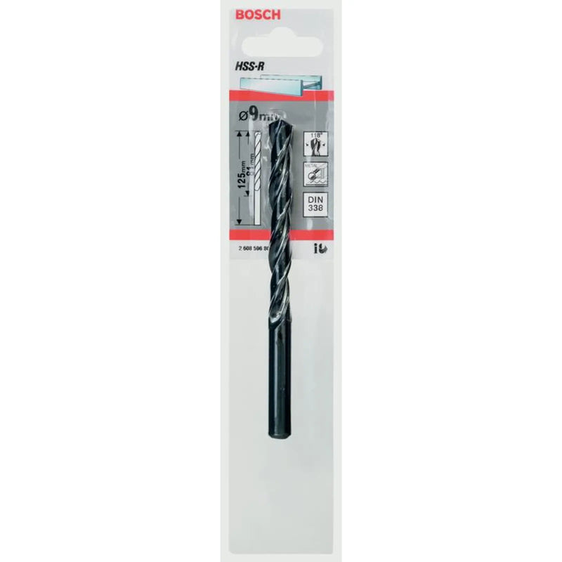 Bosch HSS Twist Point TEQ Drill Bit 9mm