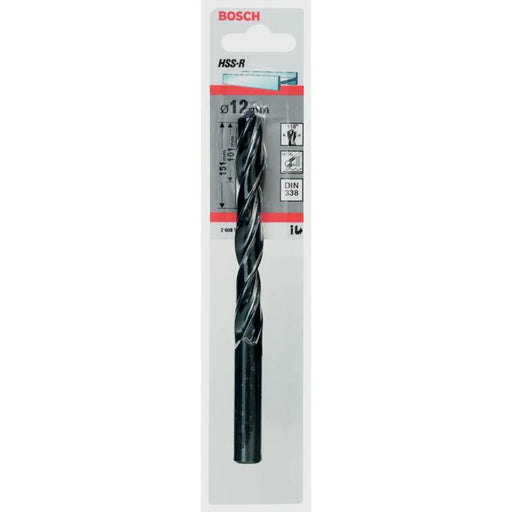 Bosch HSS Twist Point TEQ Drill Bit 12mm