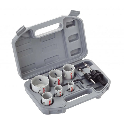 Bosch Electrician's HSS Bi Metal Holesaw Kit 9 Piece