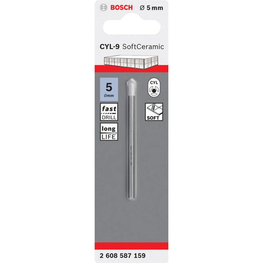 Bosch Glass & Tile Drill Bit 5.0 x 70
