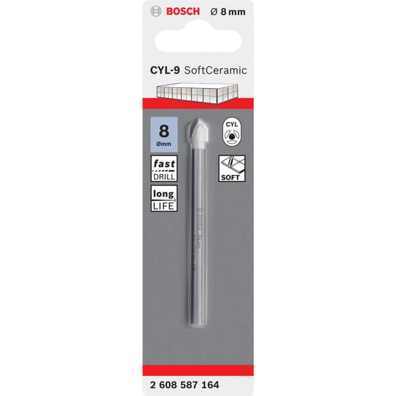 Bosch Glass & Tile Drill Bit 8.0 x 80