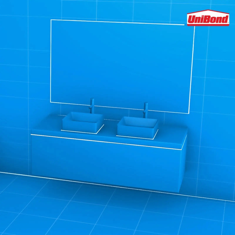 UniBond Bath & Kitchen Pressure Pack 208g White