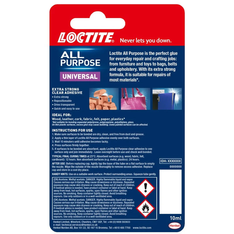 Loctite All Purpose Adhesive 10ml