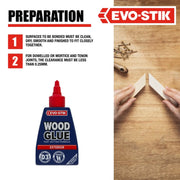 Evo-Stik Resin W Weatherproof Wood Adhesive (Exterior) 125ml