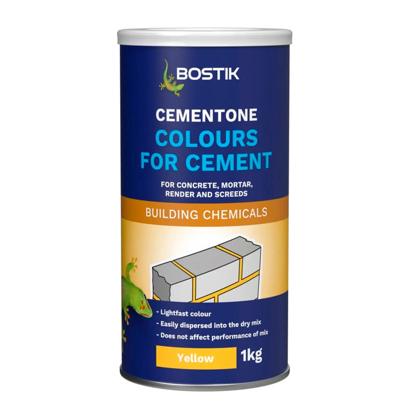 Cementone Colours For Cement 1kg - Yellow