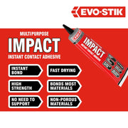 Evo-Stik Impact Adhesive 30g Tube Blister Pack