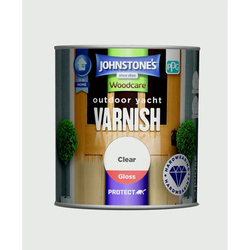 Johnstone's Outdoor Yacht Varnish Gloss 250ml Clear