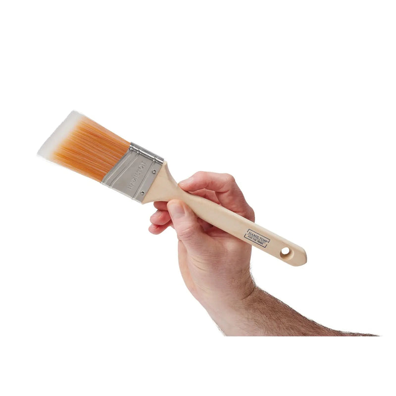 Hamilton For The Trade Long Handled Angled Brush 2"