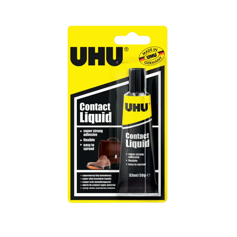 UHU Contact Glue Liquid 33ml Blister Pack