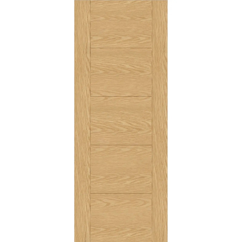 Valdor 5 Panel Ladder Unfinished Oak Door 1981 x 686mm