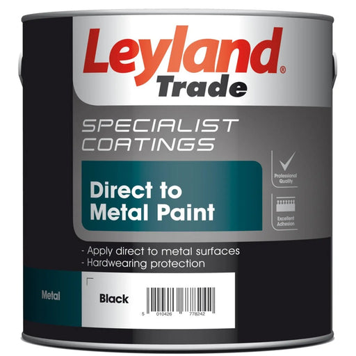 Leyland Trade Direct To Metal Paint 2.5L Black