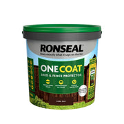 Ronseal One Coat Fence Life 9L Dark Oak