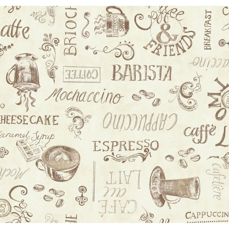 d-c-fix® Manhattan Tablecloth - Ristretto Creme 20m Roll x 140cm