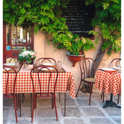 d-c-fix® Manhattan Tablecloth - Avanti Red & White 20m Roll x 140cm