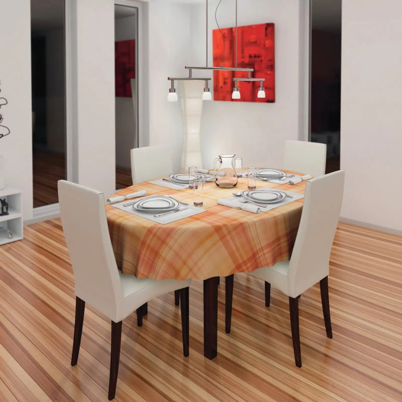 d-c-fix® Manhattan Tablecloth - Valova Mandarine 20m Roll x 140cm