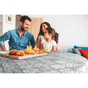 d-c-fix® Manhattan Tablecloth - Visbi 20m Roll x 140cm
