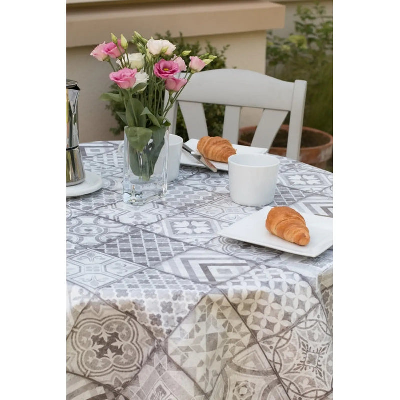 d-c-fix® Manhattan Tablecloth - Visbi 20m Roll x 140cm