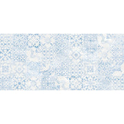 d-c-fix® Manhattan Tablecloth - Visbi Blue 20m Roll x 140cm
