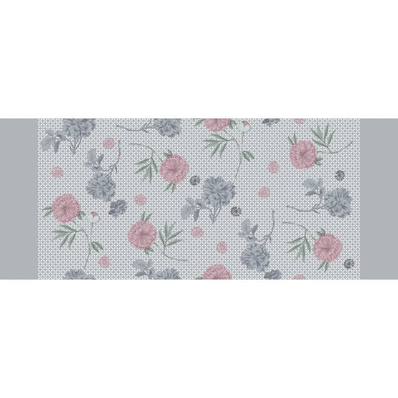 d-c-fix® Manhattan Tablecloth - Peoni Blue 20m Roll x 140cm