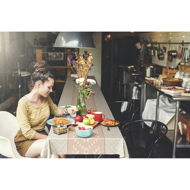 d-c-fix® Tablecloth - Talio Rose Dust 20m Roll x 140cm