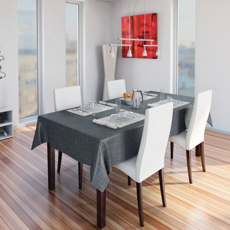 d-c-fix® Monte Carlo Tablecloth - Sharon Anthracite 20m Roll x 140cm