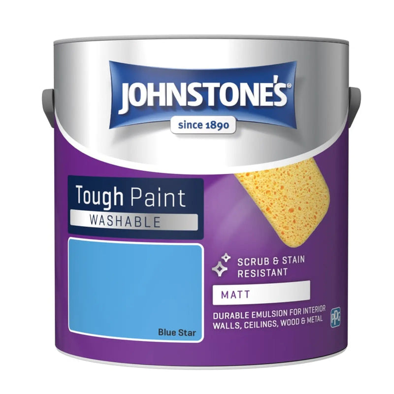 Johnstone's Washable Matt 2.5L Blue Star