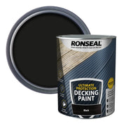 Ronseal Ultimate Protection Decking Paint 5L Black
