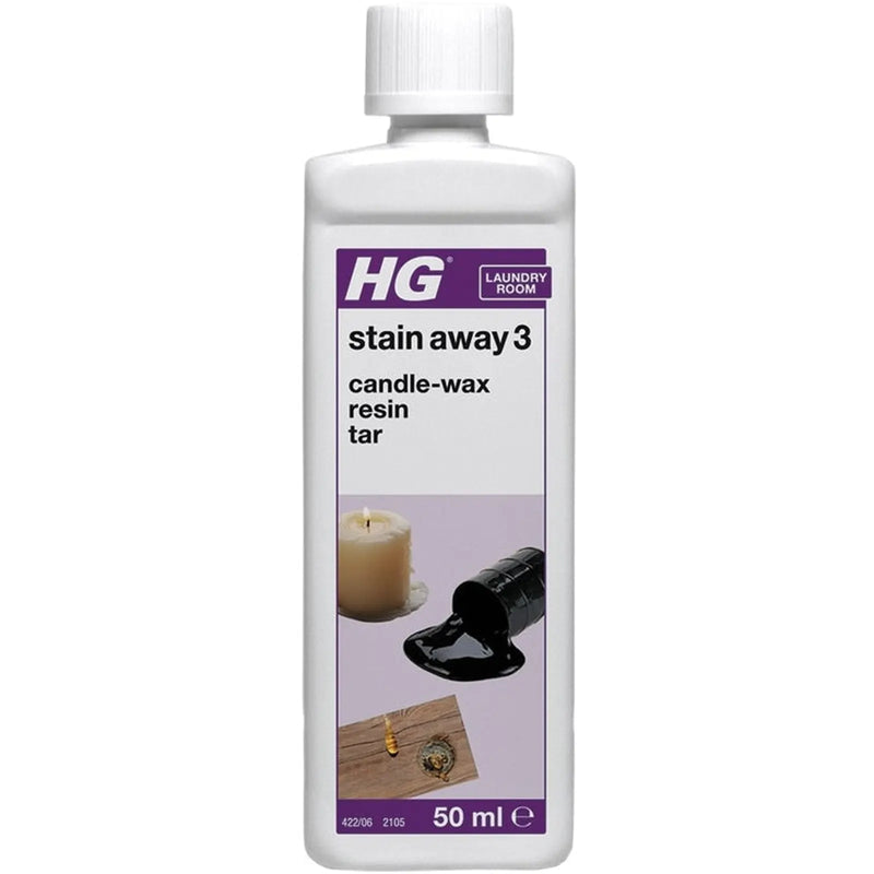 HG Stain Away No.3 Candle Wax Tar Resin 50ml