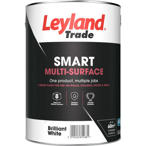 Leyland Trade Smart Multi Surface 5L Brilliant White