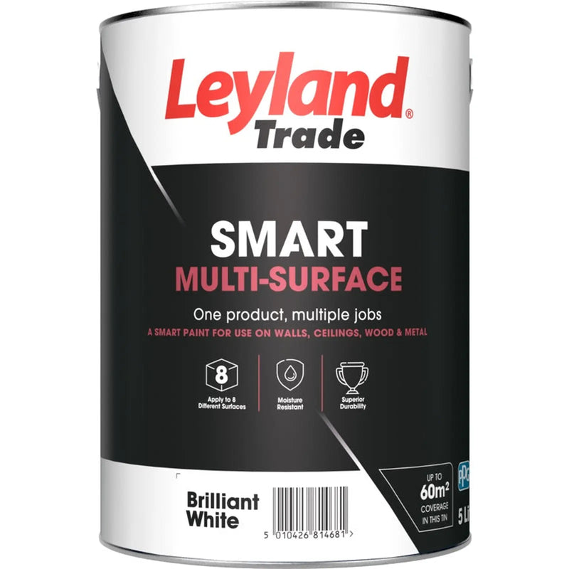 Leyland Trade Smart Multi Surface 5L Brilliant White