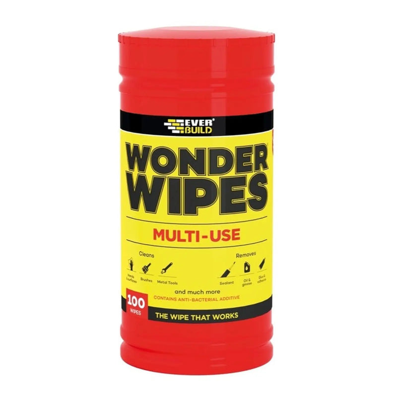Everbuild Wonder Wipes Tub Of 100