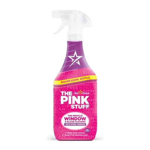 Pink Stuff Window Rose Vinegar 850ml Trigger Spray