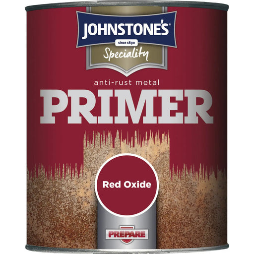 Johnstone's Anti Rust Metal Primer 750ml Red Oxide