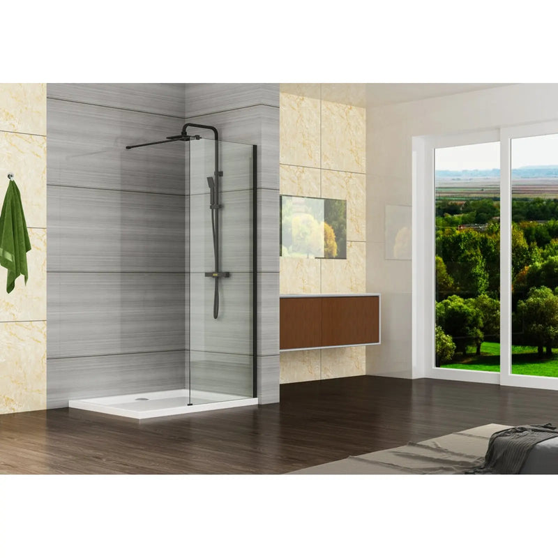 Giavani Wall Profile Including Support Arm Black