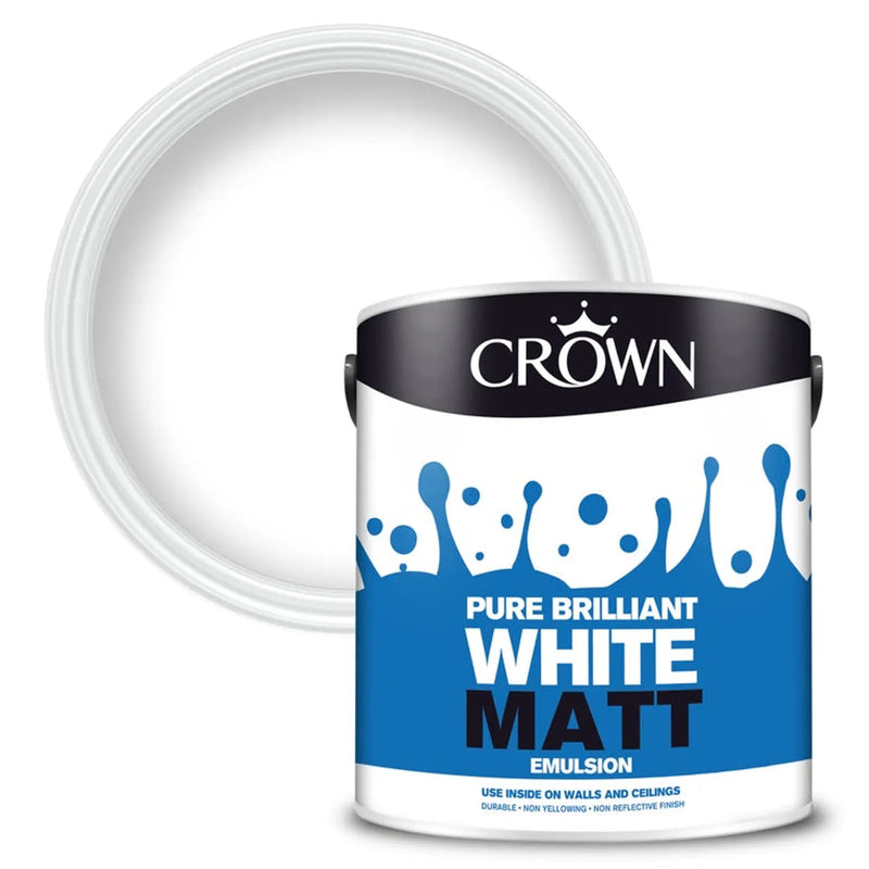 Crown Non Breatheasy Matt Emulsion 2.5L PBW