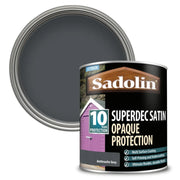 Sadolin Superdec Satin 1L Anthracite Grey