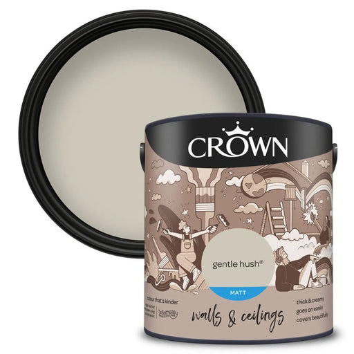 Crown Walls & Ceilings Matt 2.5L Gentle Hush