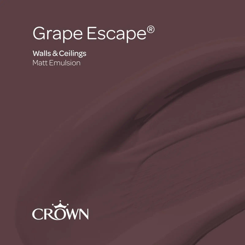 Crown Walls & Ceilings Matt 2.5L Grape Escape