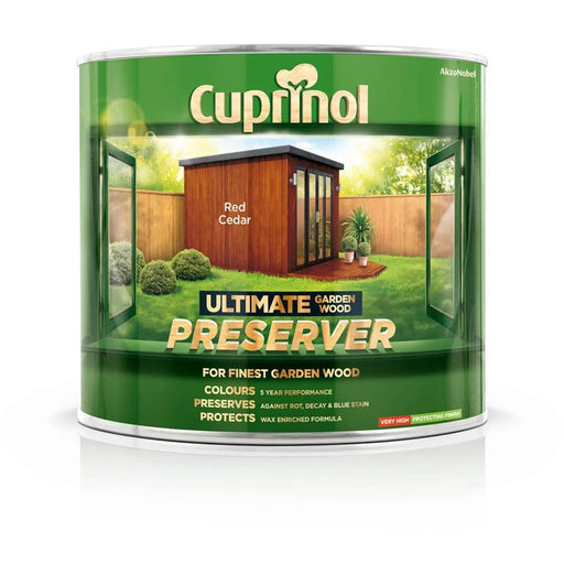 Cuprinol Ultimate Wood Preserver 1L Red Cedar