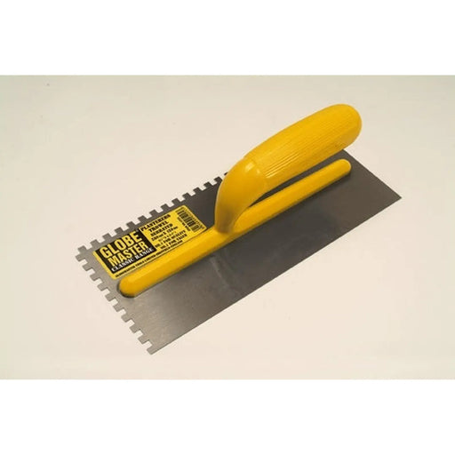 Globemaster Serrated Surface Trowel 280mmx120mm (11"x4.3/4")